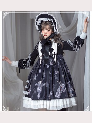 Puppet Doll Lolita Dress OP by YingLuoFu (SF55)